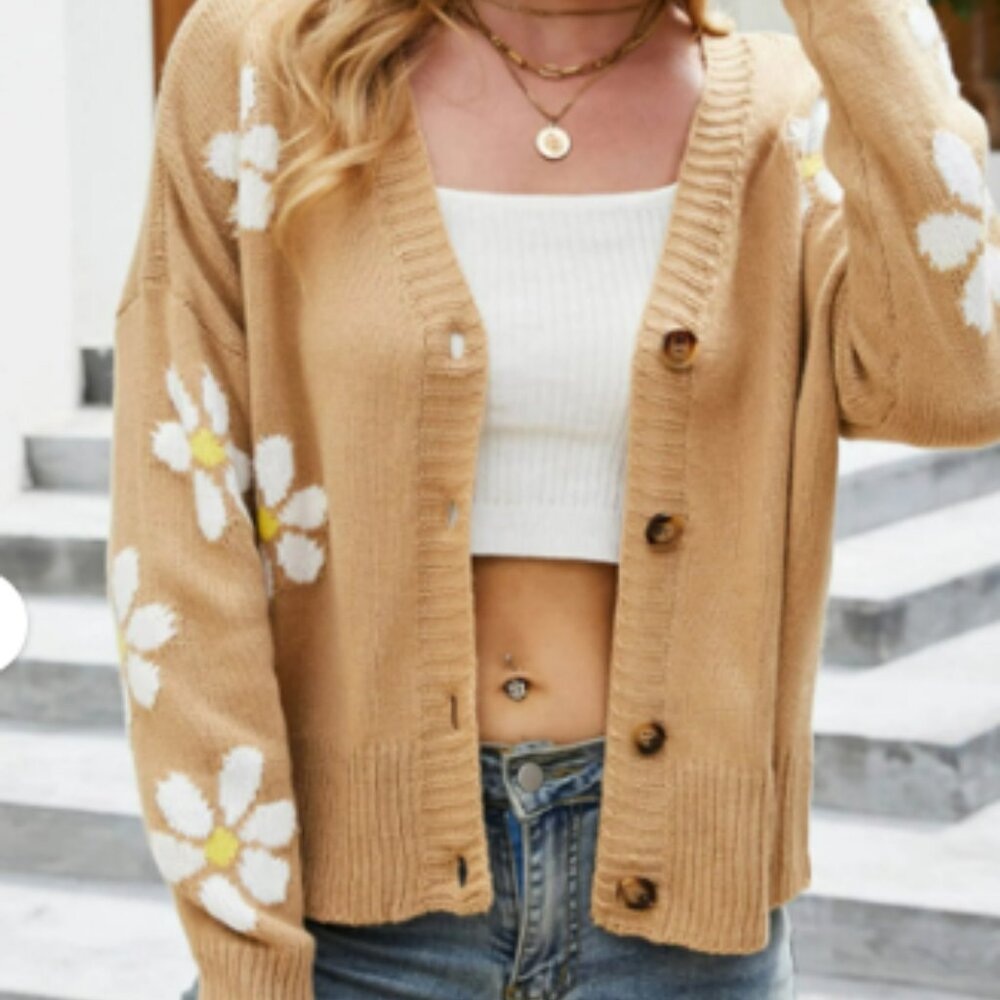 Soft Knit Cardigans Sweater